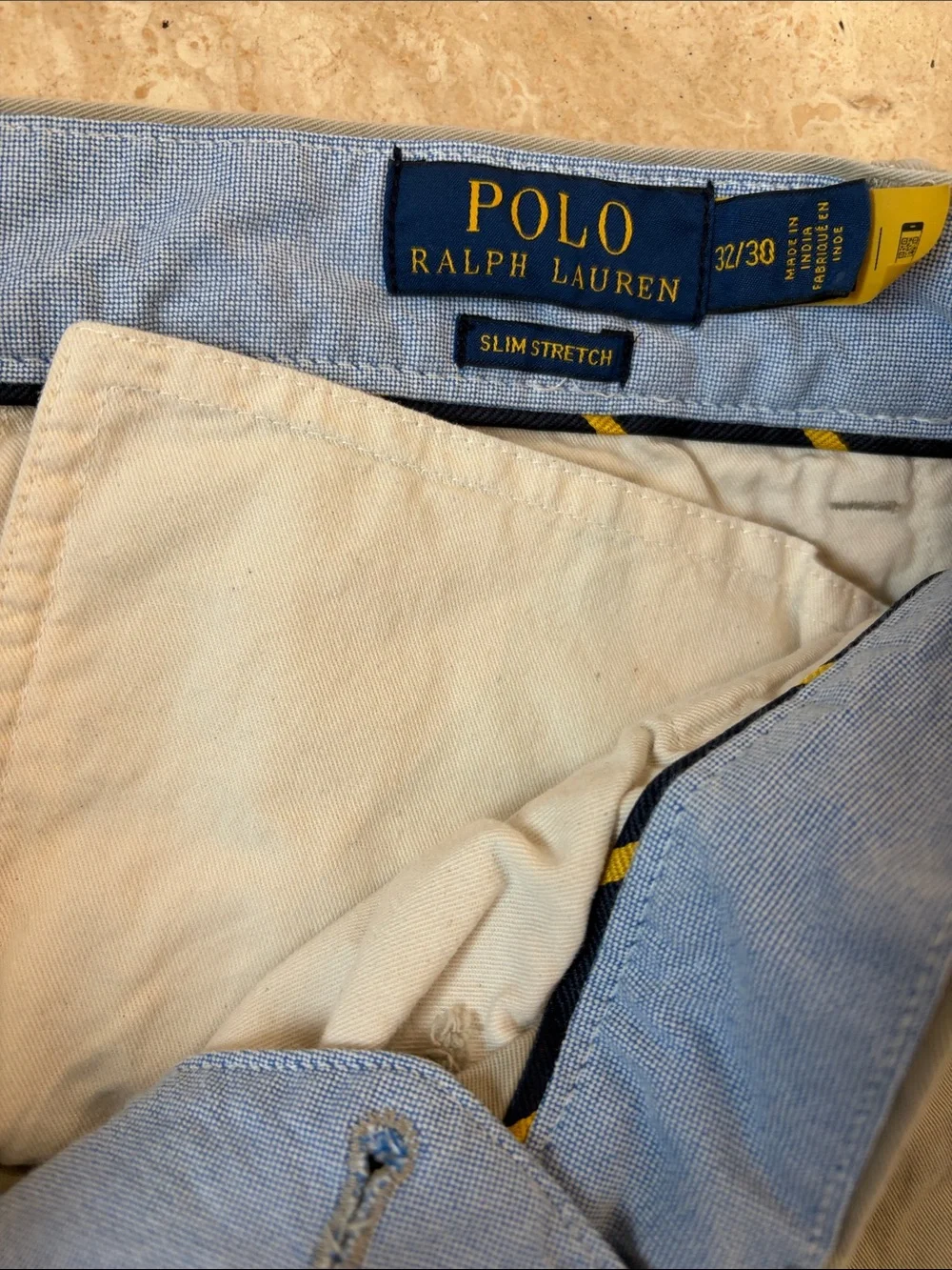 Polo by Ralph Lauren Light Tan Chino Pants